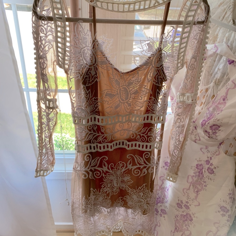 For Love & Lemons lace dress